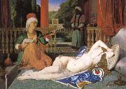 Jean-Auguste Dominique Ingres Odalisk with slave oil painting